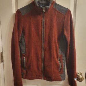 Kuhl Women's Red and Gray Jacket Size Small